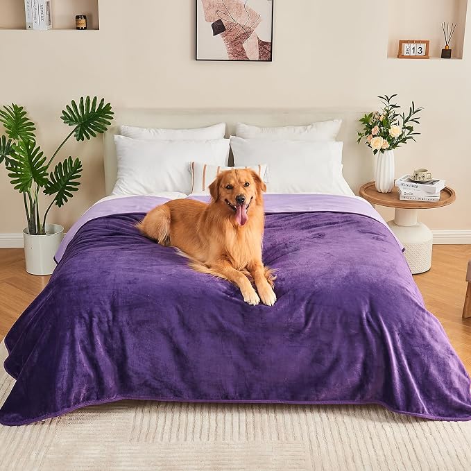 Waterproof Blanket 40"x60" for Adults, Reversible Waterproof Bed Cover for Dogs - Image 6