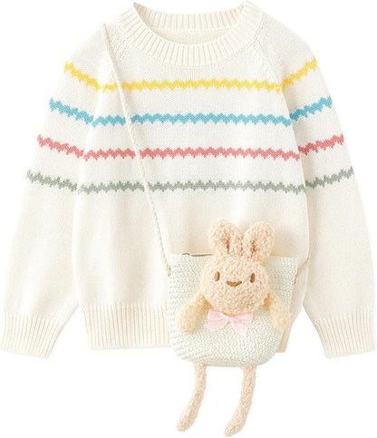 Simplee kids Baby Girl Knit Sweater - Image 3