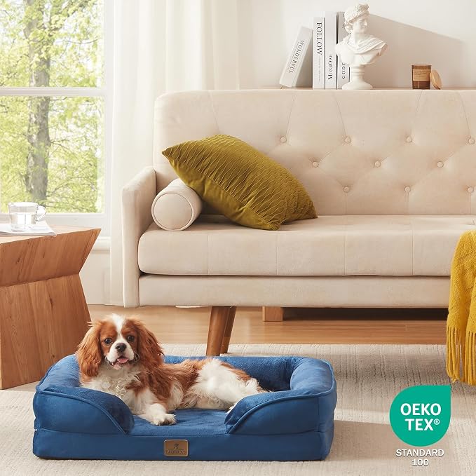 Bedfolks Orthopedic Dog Bed, Waterproof Dog Sofa Bed - Image 8