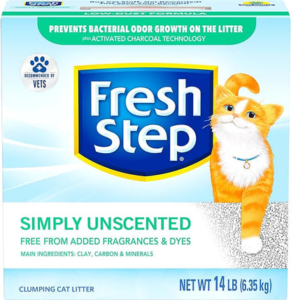 Fresh Step Cat Litter, Odor Control | Clumping Formula | Activated Charcoal | - Image 7