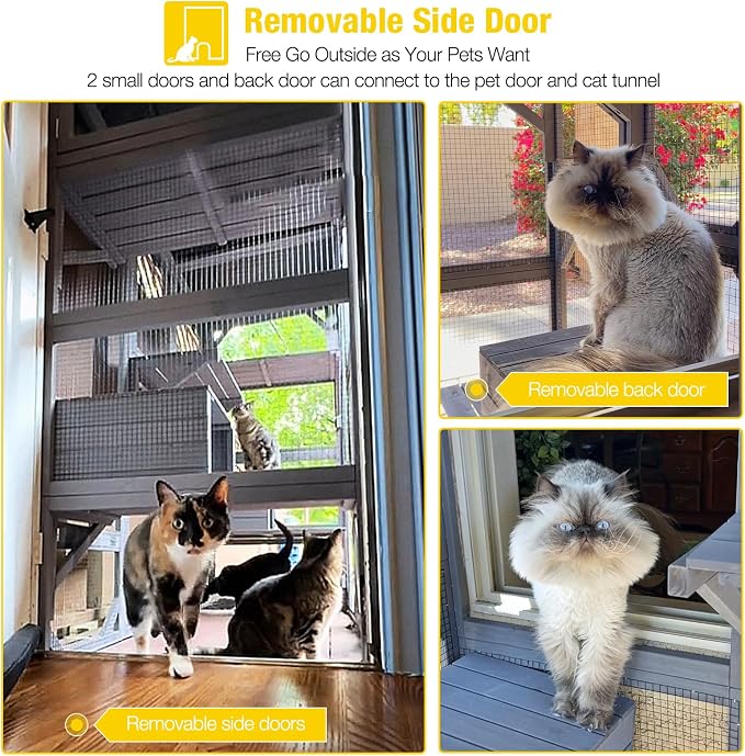 Aivituvin Catio Outdoor Cat Enclosure - Image 6