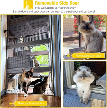 Aivituvin Catio Outdoor Cat Enclosure - Image 6