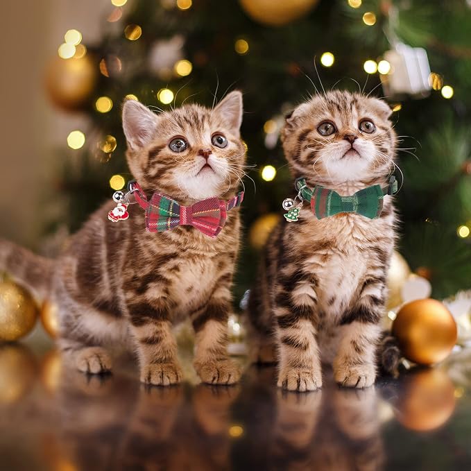ADOGGYGO Christmas Cat Collars Breakaway - Image 3