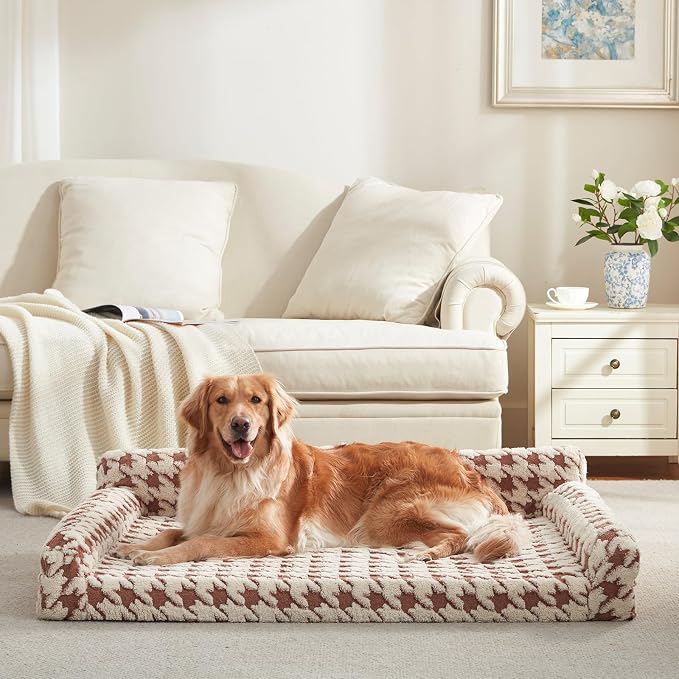 FURTIME Orthopedic Dog Beds Large Sized Dog, XL Washable Memory Foam Pet Couch - Image 8