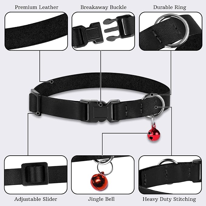 Breakaway Cat Collar with Bell - Image 5
