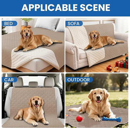 Waterproof Couch Covers for Pets, Waterproof Dog Bed Cover, Anti-Slip Soft Dog - Image 5
