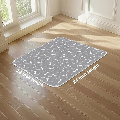 Washable Pee Pads for Dogs, Fast Absorbent Dog Pee Pads for Crate Pet Training - Image 8