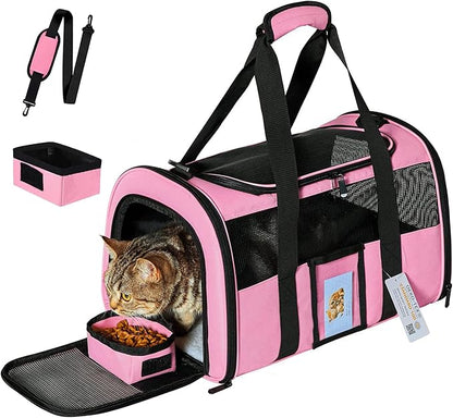 20" Large Cat Carrier Soft Sided by SECLATO