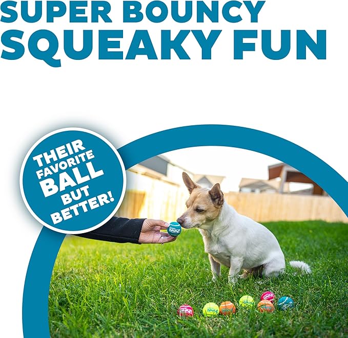 Outward Hound Squeaker Ballz – Squeaky Tennis Balls - Image 3