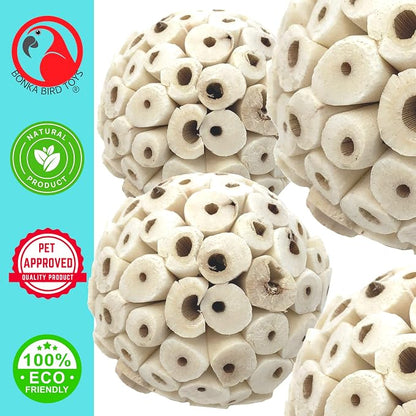 Bonka Bird Toys 2363 Pk2 Large Sola Atta Ball Bird Toys - Image 8