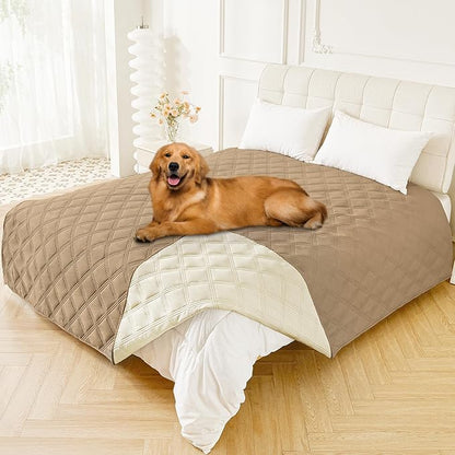 Smiry Waterproof Dog Bed Cover Blanket 82x82, Soft Reversible Pet Blanket by Smiry