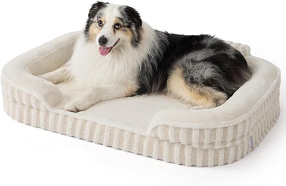 LE SURE Cute Dog Beds for Extra Large Dogs, Orthopedic Waterproof XL Pet Bed by Lesure