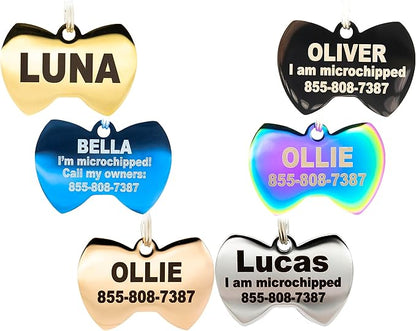 Engraved Dog Tags Personalized by PetANTastic