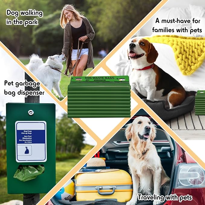 Ireer 5000 Pcs 50 Counts 5000 Pcs Header Bag Bulk Dog Pet Waste Bags Poop Easy - Image 7