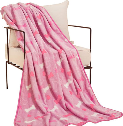 Allisandro Luxurious Dog Blanket, 350 GSM Super Fuzzy Microplush Fleece Pet - Image 6