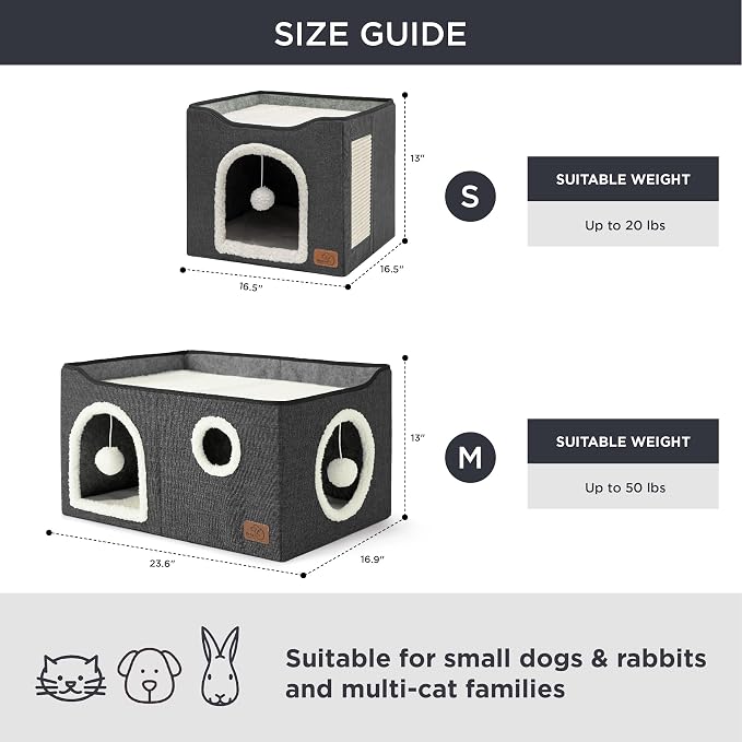 Bedsure Large Cat Beds for Indoor Cats - Image 6