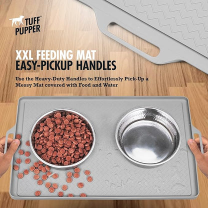 Tuff Pupper 28x20 Large Dog Feeding Mat - Image 3