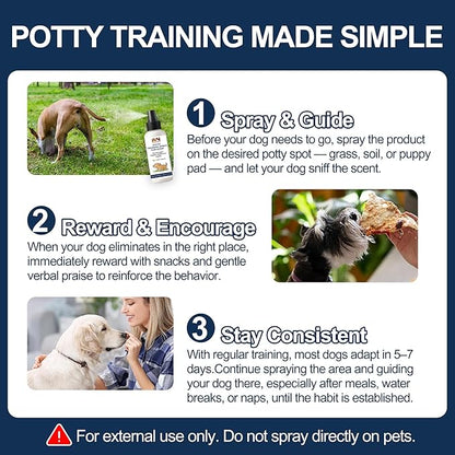 Potty Training Spray for Dogs – 5 fl oz /150ml Dog Pee Training Aid for Puppies - Image 6