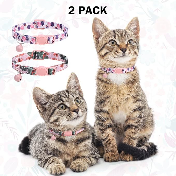 Breakaway Cat Collars for Girl Boy Cats, Spring Summer All Weather Cat Collar - Image 6