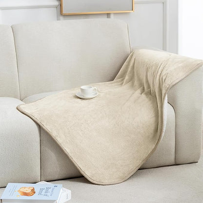 gogobunny Waterproof Bed Blanket, Reversible Sherpa Fleece Throw Blanket by gogobunny