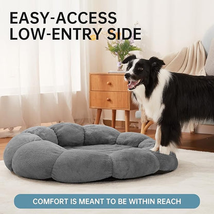 OhGeni 36 inches Calming Donut Orthopedic Dog & Cat Bed - Image 2