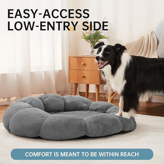 OhGeni 36 inches Calming Donut Orthopedic Dog & Cat Bed - Image 2