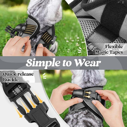 rabbitgoo Cat Harness and Leash Set - Image 3