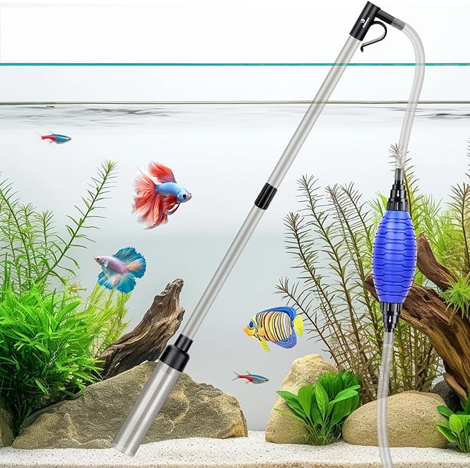 fishkeeper Quick Aquarium Siphon Pump Gravel Cleaner by fishkeeper