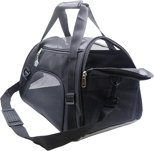 Cat Carrier, Soft-Sided Pet Travel Carrier by ZaneSun