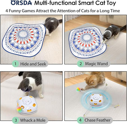 ORSDA Cat Toys, 4 in 1 Interactive Cat Toys - Image 2