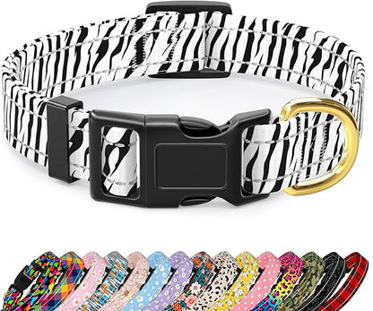 Reflective Dog Collar for Extra Small Dogs Cats, Cute Boho Adjustable by TMOODEL