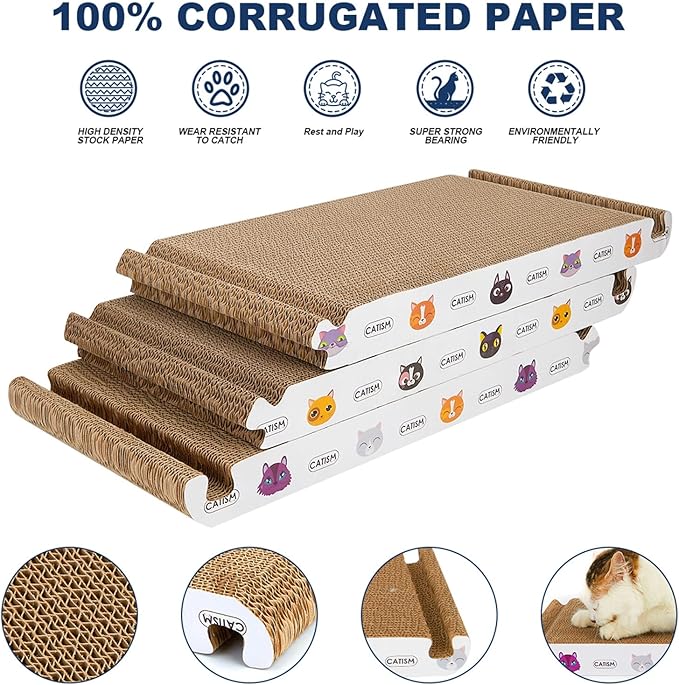 CATISM Cat Scratcher Cat Scratching Board - Image 3