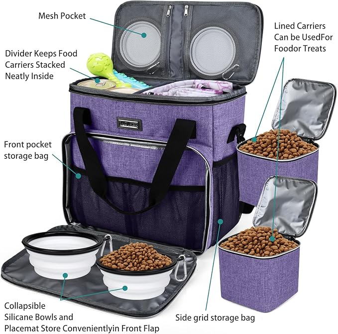 BAGLHER Dog Travel Bag, Pet Travel Bag, - Image 5