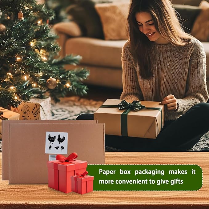 5 Pack Chicken Metal Garden Decorative Stakes, Weather Proof Silhouette Statues - Image 7