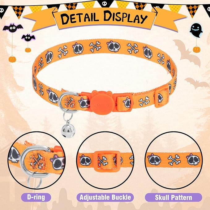 PUPTECK Breakaway Halloween Cat Collar - Image 5