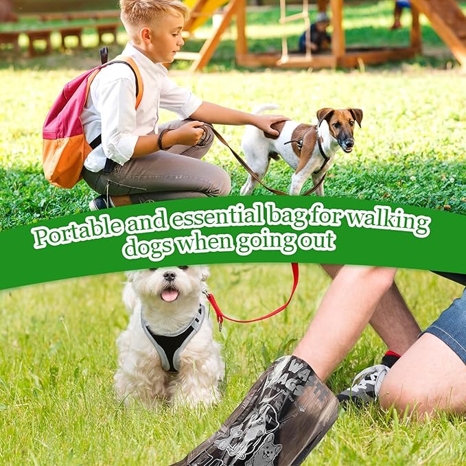 Ireer 20 Count 2000 Pcs Header Bag Bulk Cute Dog Pet Waste Bags Bulk Poop - Image 5