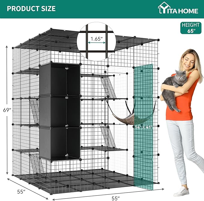 YITAHOME Cat Cage Indoor Large - Image 3