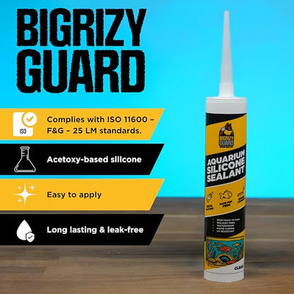 Aquarium Silicone Sealant Clear 10.14 Fl oz Cartridge - Image 5
