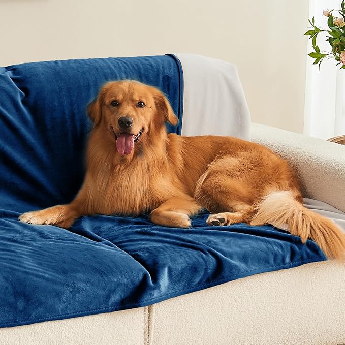 Waterproof Blanket 60"x80" for Adults, Reversible Waterproof Bed Cover for Dogs - Image 4