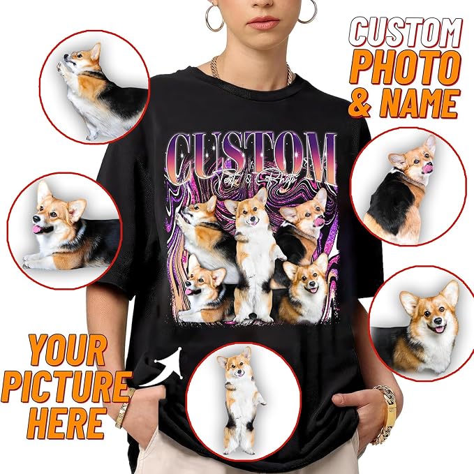 NAZENTI Custom Bootleg Rap Tee, Custom T-Shirts - Image 4
