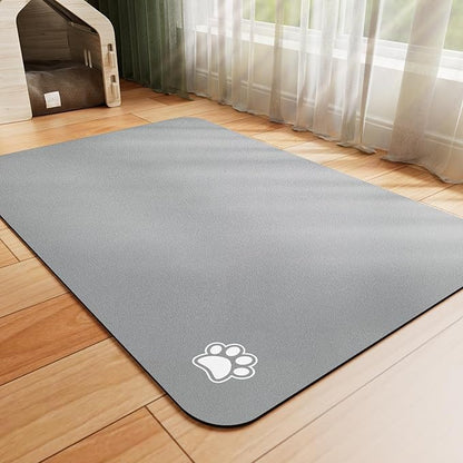 Dog Food Mat - Absorbent Cat Mat by HotLive