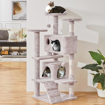 Yaheetech 54in Cat Tree, Cat Tower - Image 8