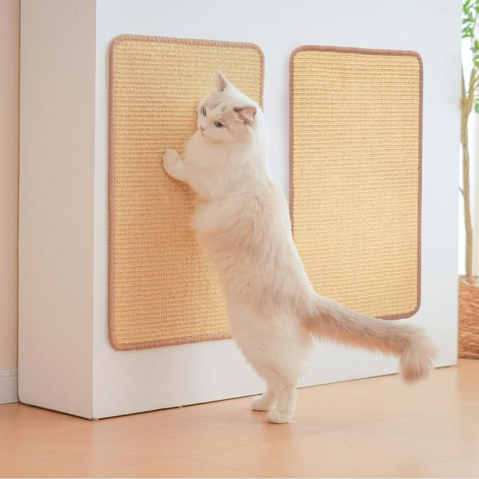 2Pack Cat Scratching Mat, 23.6 X 15.7 Inch, Sisal Cat Scrater Mat by Unknown