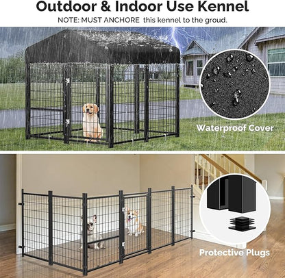 Sino Luban Outdoor Dog Kennel Outside Run - Image 4