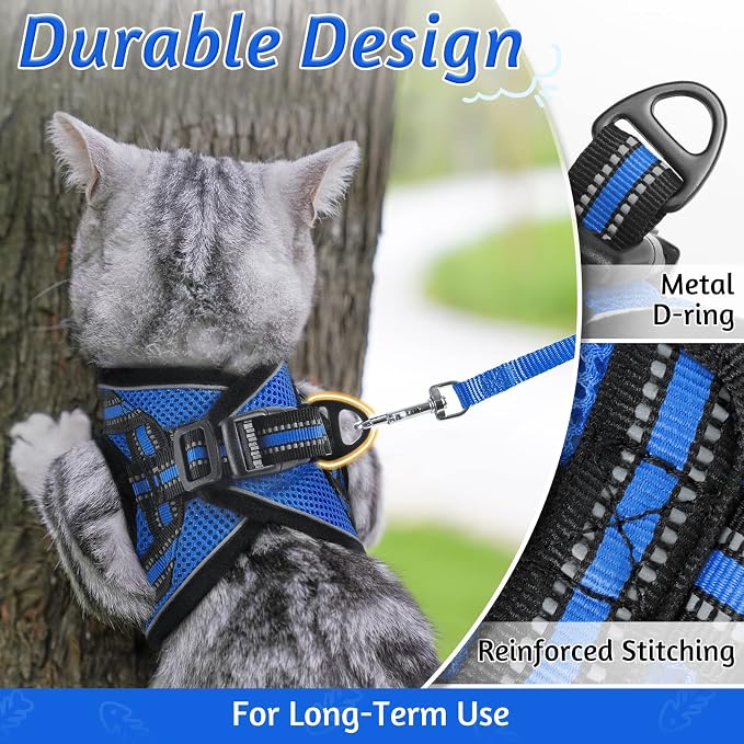 rabbitgoo Cat Harness and Leash Set - Image 4