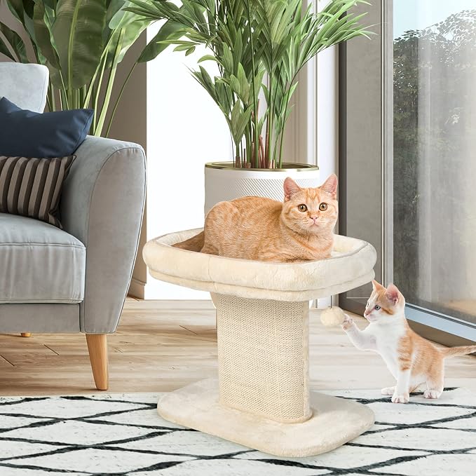 Tangkula Cat Tree for Indoor Cats, 2-Tier Cat Tower - Image 8