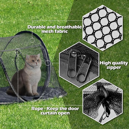 Cat Tent Outdoor, Pet Enclosure Tent Suitable - Image 5