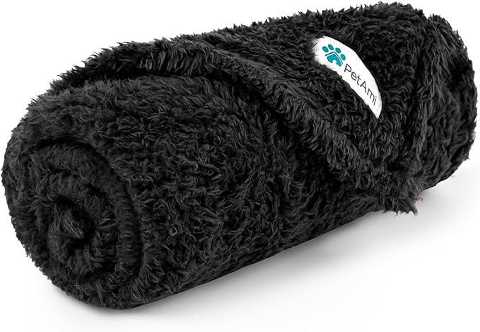 PetAmi Fluffy Soft Dog & Cat Blanket by PetAmi