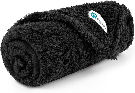 PetAmi Fluffy Soft Dog & Cat Blanket by PetAmi