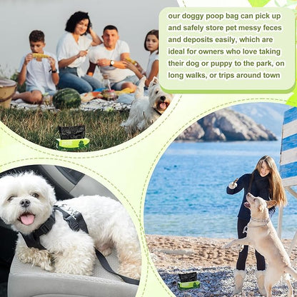 Sherr 6 Boxes Dog Poop Bags Bulk Leak Proof Dog Waste Bags Doggy Poop Bags Pet - Image 5